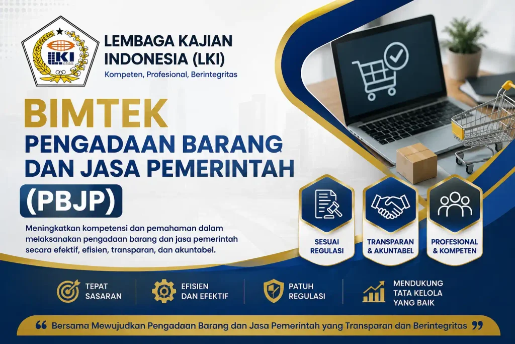 Bimtek Pengadaan Barang Dan Jasa Pemerintah (PBJP)